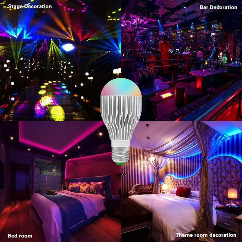 E27 3W 5050RGB Remote Control LED Blub Kit With Memory, Multi Colorful and Color Changing Bulb E27 3W 5050RGB Remote Control LED Blub Kit With Memory, Multi Colorful and Color Changing Bulb